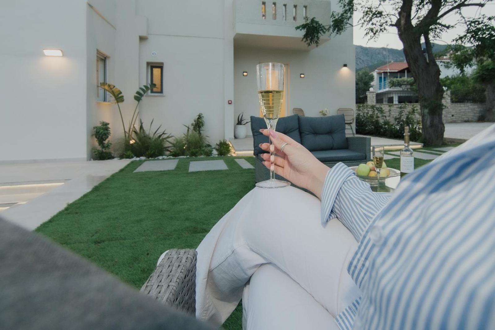 Le Jardin Apartments Kampos Marathokampou Zewnętrze zdjęcie